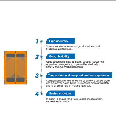 Ruijia Load Cells Strain Gauge Sensor Temperature And Creep Self ...