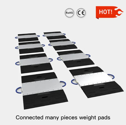 Weighbridge Pad Fitted With Strain Gauge Portable Truck Axle Scale ...