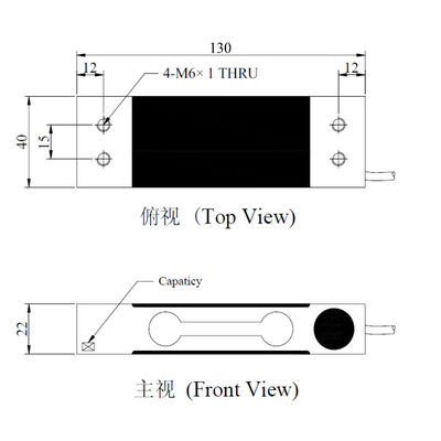 High Accuracy Weighing Sensor OIML C3 Load Cell