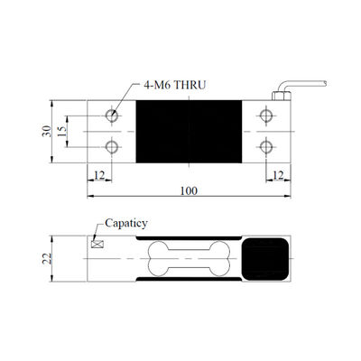 Single point load cell Aluminum weight sensor