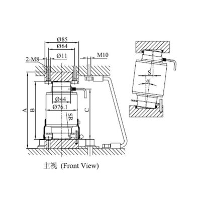 Column Type load cell compression force sensor