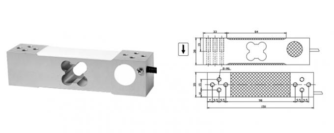 Anti - Corrosion Strain Gauge Load Cell For Electronic Scale 50kg ...