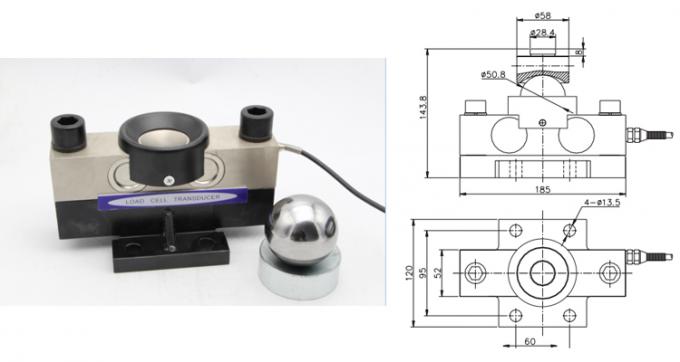 Truck Scale Weighbridge Load Cell With Bridge Type / Column Type 10 Ton