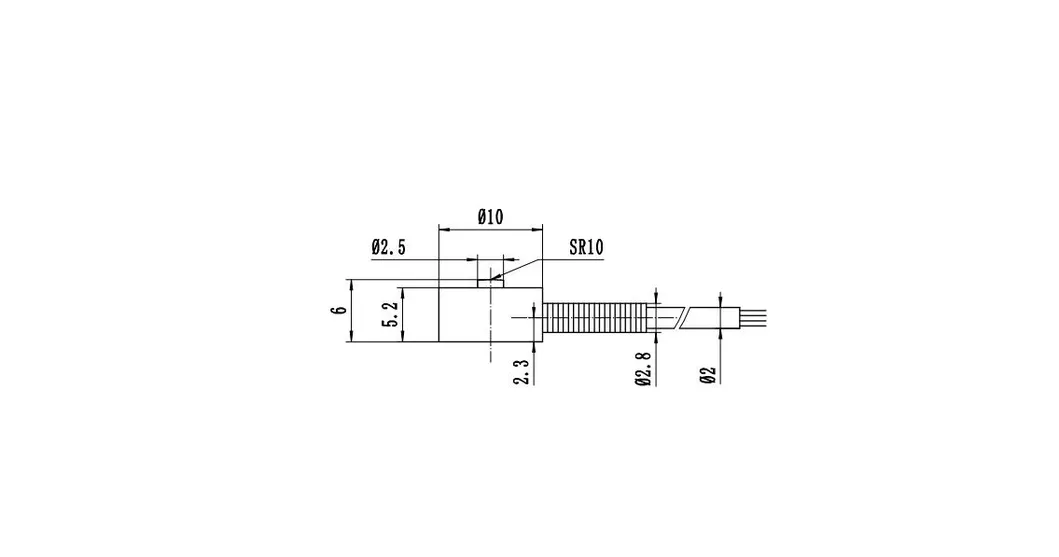 Stainless Steel Miniature Compression Button Load Cell 100kg 120% Safe Load for Booster Device 0
