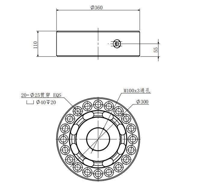 Truck Scale Spoke Type Tension Compression Load Cell 1