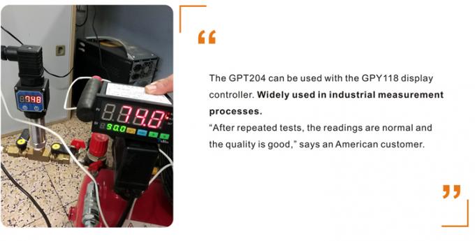 Compact 24VDC Industrial Digital Hydraulic Pressure Transmitter for Accurate Readings 2