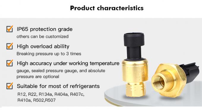 RPT233S 0~20MPa Packard Yazaki 1%FS Ceramic Pressure Sensor for HAVC System 1