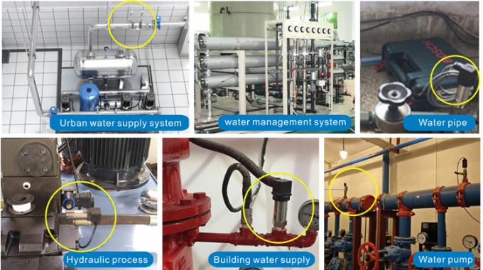 0-600bar Pressure Range Diffused Silicon Oil Pressure Sensor RPT202 with 0.5-4.5V Output and CE RoHS Certification 3