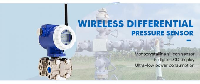 RPT244 GPRS / Lora Wireless Differential Pressure Transmitter 0