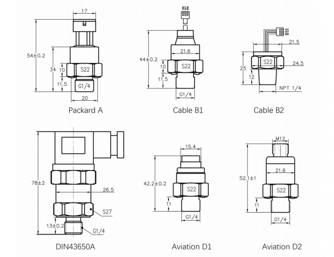 5V Medical Pressure Monitoring Transducer Sensor RGZP6171C1 IIC Output Pressure Transmitter for High Precision Monitoring 0