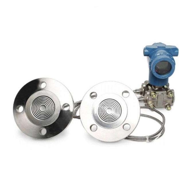Ip65 Smart Pressure Transmitter With Double Flange Remote Single Crystal Silicon Pressure Sensor 3