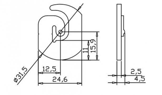 Digital Kitchen Scale Small Weight Sensor 10kg Load Cell Sensor High Accuracy 4