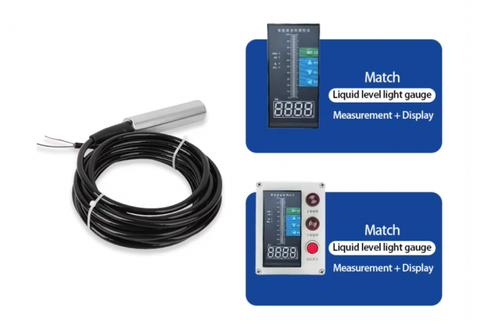 Submersible Hydrostatic Water Tank Level Sensor Transmitter Level ...