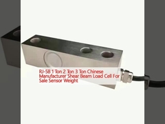 RJ-5B 1 Ton 2 Ton 3 Ton Chinese Manufacturer Shear Beam Load Cell For Sale Sensor Weight